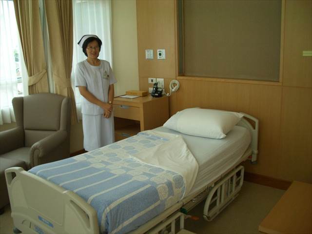 タイ病院個室